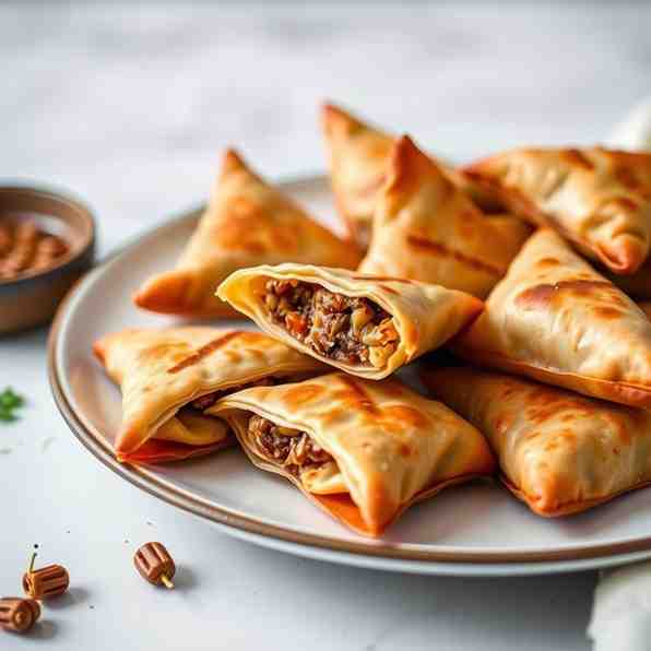 Crispy Gluten-Free Samosas - Easy Baked Pockets